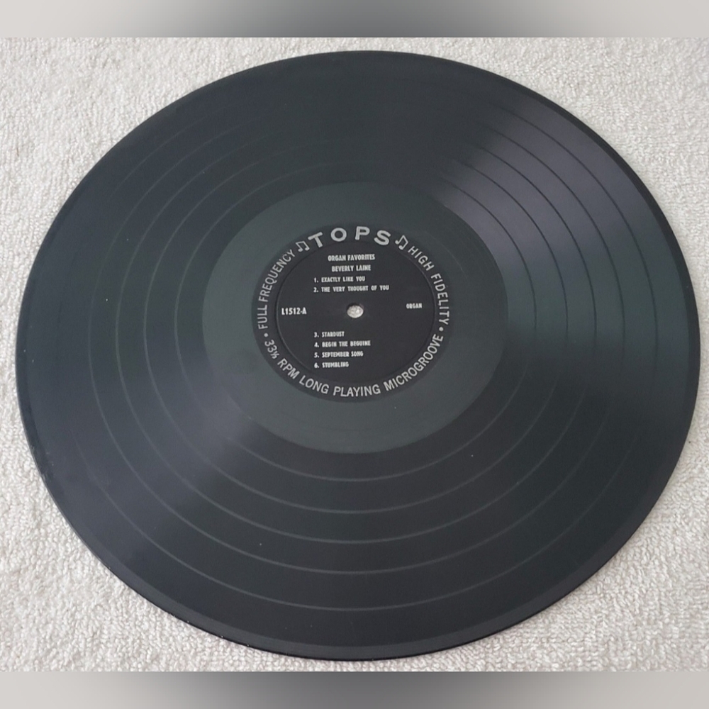 BOGO Organ Favorites by Eddie Truman and Beverly Lane Vinyl Record